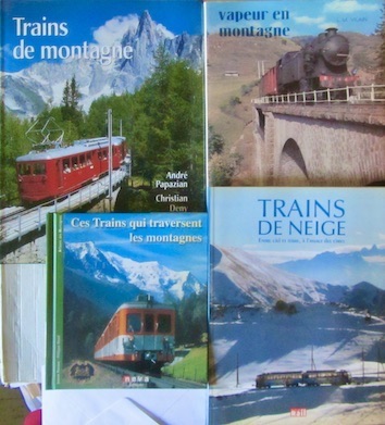 Couverture de TRAINS DE MONTAGNE _ VAPEUR EN MONTAGNE VILAIN _TRAINS DE NEIGE _ CES TRAINS QUI TRAVERSENT LES MONTAGNES