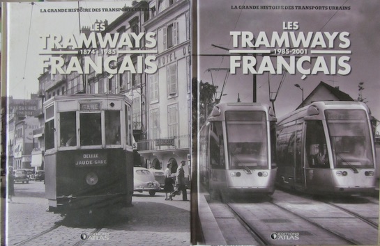 Couverture de LES TRAMWAYS FRANCAIS  1874 A NOS JOURS  EN 3 VOLUMES