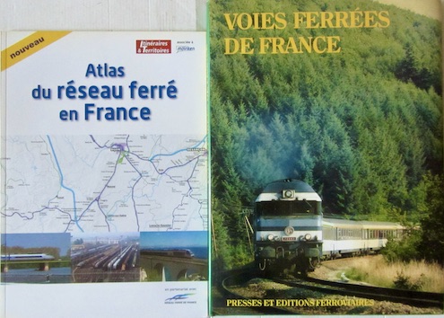 Couverture de VOIES FERREEES DE FRANCE - ATLAS DU RESEAU FERRE EN FRANCE
