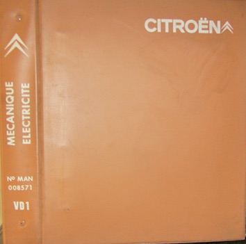 Couverture de CITROEN VISA 1 ET 2 MANUELS DE REPARATION