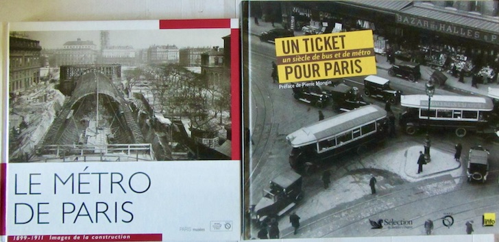 Couverture de UN TICKET POUR PARIS UN SIECLE DE BUS ET DE METRO -LE METRO DE PARIS 1899 1911