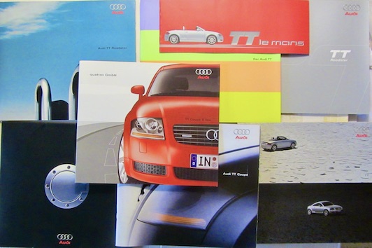 Couverture de AUDI TT CATALOGUE