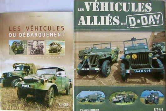 Couverture de LES VEHICULES DU DEBARQUEMENT - VEHICULES ALLIES DU D.DAY