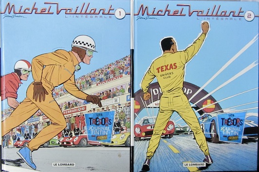 Couverture de MICHEL VAILLANT L'INTEGRALE DE JEAN GRATON 2 VOLUMES LE LOMBARD