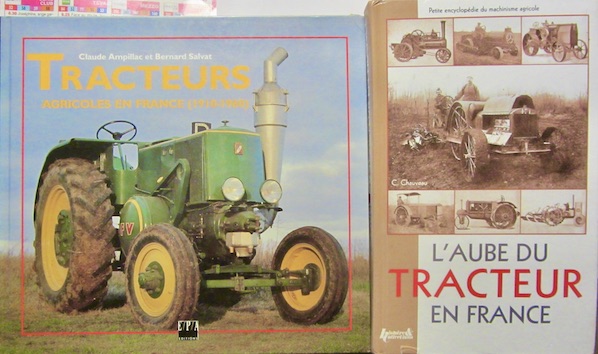 Couverture de TRACTEURS AGRICOLES EN FRANCE 1910 1960 - L'AUBE DU TRACTEUR EN FRANCE