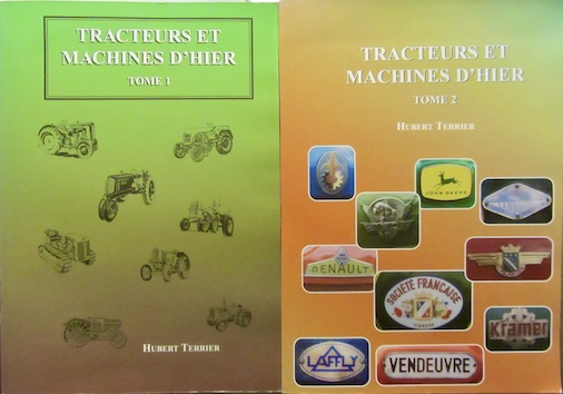 Couverture de TRACTEURS ET MACHINES D'HIER DE H.TERRIER