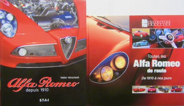 Couverture de ALFA ROMEO DEPUIS 1910 - TOUTES LES ALFA ROMEO DE ROUTE DE 1910 A NOS JOURS