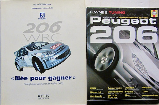 Couverture de PEUGEOT 206 WRC NEE POUR GAGNER - 206 PERSONNALISATION