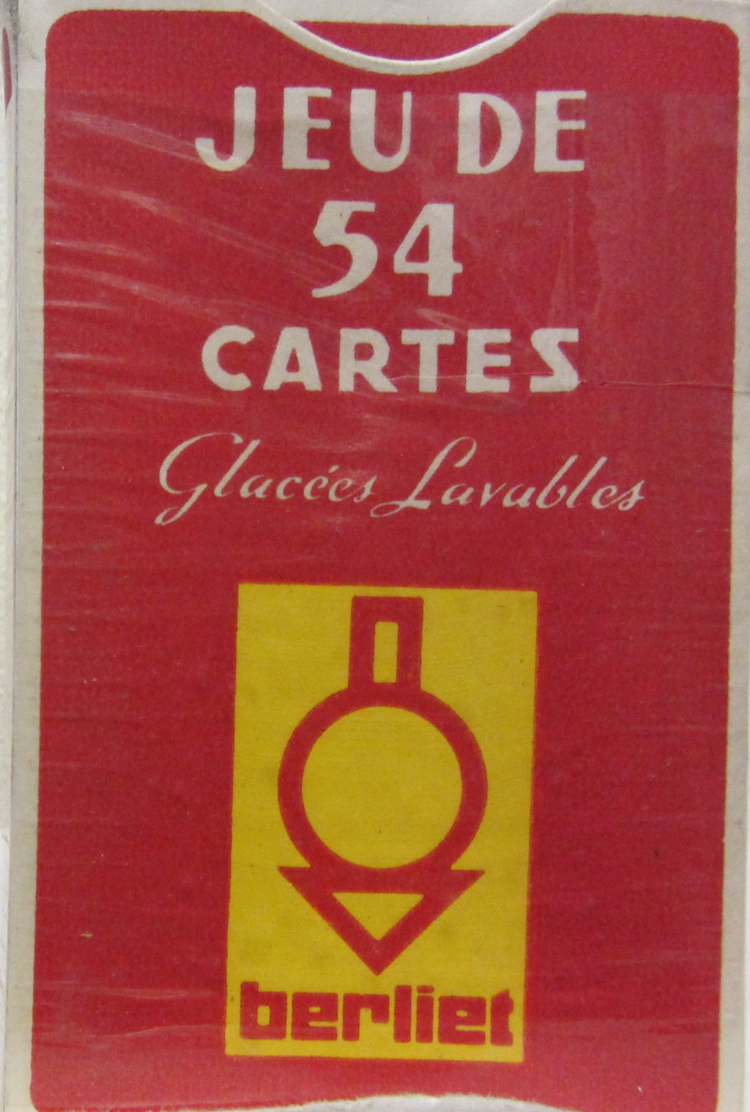 Couverture de BERLIET JEU DE CARTES PUBLICITAIRE ETAT NEUF