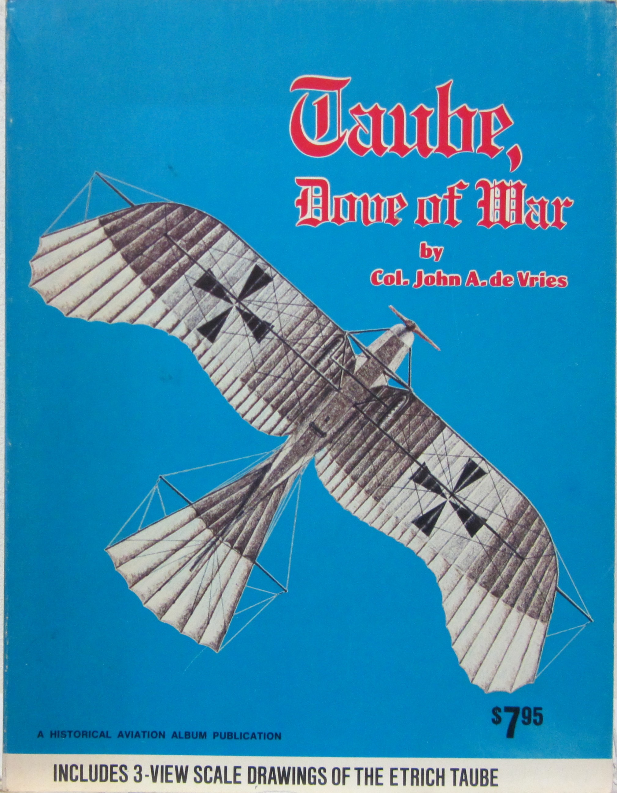 Couverture de TAUBE DOVE OF WAR EN ANGLAIS