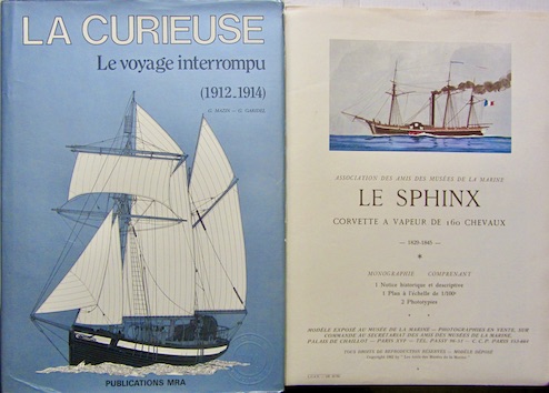 Couverture de LA CURIEUSE LE VOYAGE INTERROMPU 1912 1914_ LE SPHINX -LE PROTECTEUR LA TOULONNAISE