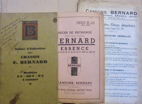 Couverture de CAMION BERNARD TECHNIQUE