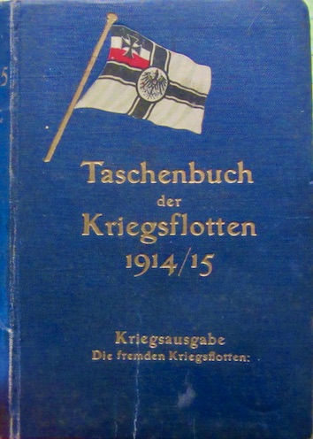 Couverture de 1914/15 _ 1922 _ 1940 TASCHENBUCH DER KRIEGSFLOTTEN