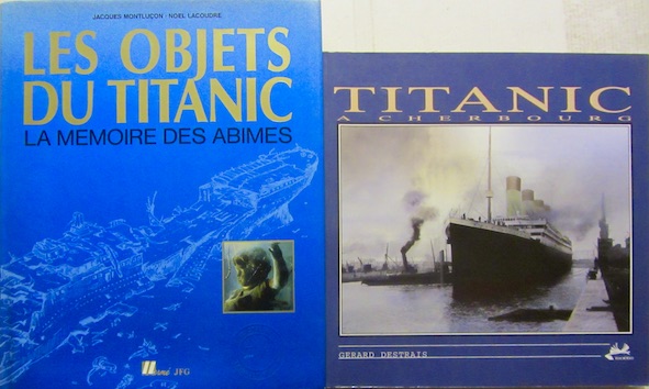 Couverture de LES OBJETS DU TITANIC LA MEMOIRE DES ABIMES _ TITANIC A CHERBOURG