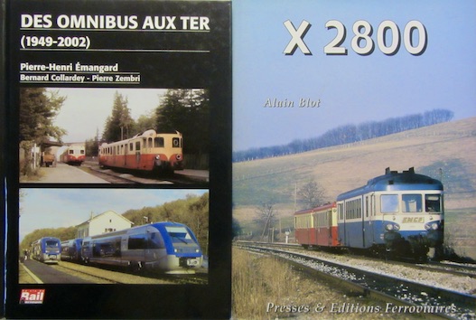 Couverture de DES OMNIBUS AUX TER 1949- 2002 - X2800 AUTORAIL DE ALAIN BLOT
