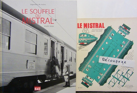 Couverture de LE SOUFFLE DU MISTRAL D'ANDRE VCICTOR - DECOUPAGE LES 4 JEUDIS