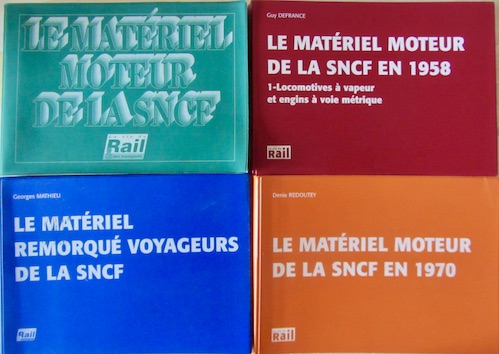 Couverture de LE MATERIEL MOTEUR DE LA SNCF ET MATERIEL REMORQUE VOYAGEURS