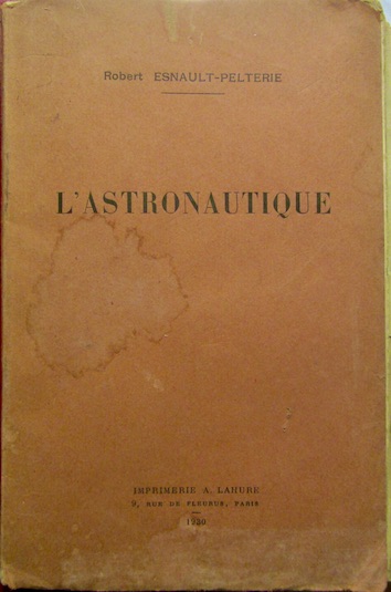Couverture de L'ASTRONAUTIQUE DE R.ESNAULT PELTERIE 1930