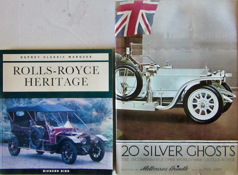 Couverture de ROLLS ROYCE 20 SILVER GHOSTS THE INCOMPARABLE EN ANGLAIS _ HERITAGE