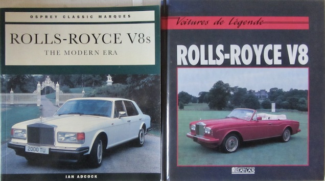 Couverture de ROLLS ROYCE V8S THE MODERN AERA _ V8 VOITURES DE LEGENDE