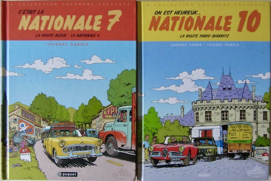 Couverture de C'ETAIT LA NATIONALE 7 ROUTE BLEUE NATIONALE 6 DE T.DUBOIS  _ ETERNELLE NATIONALE 7 _ NATIONALE 10 LA ROUTE PARIS BIARRITZ