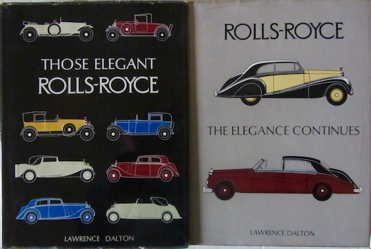 Couverture de ROLLS ROYCE THOSE ELEGANT _ THE ELEGANCE CONTINUES DE L.DALTON_THE MAGIC OF A NAME BY H.NOCKOLDS