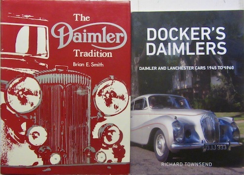 Couverture de THE DAIMLER TRADITION _ DOCKER'S DAIMLER AND LANCHESTER 1945 TO 1960