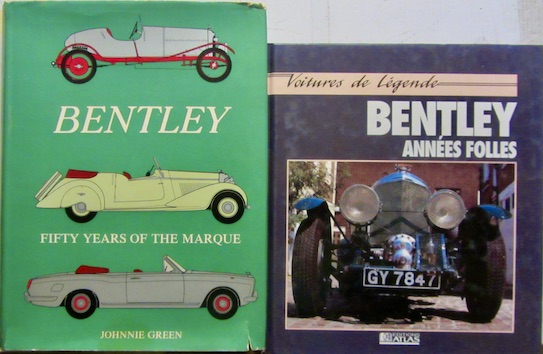 Couverture de BENTLEY FIFTY YEARS OF THE MARQUE _ ANNEES FOLLES VOITURES DE LEGENDE