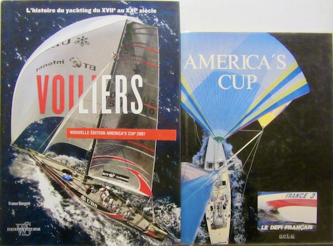 Couverture de VOILIERS HISTOIRE DU YACHTYING +AMERICA CUP 2007 _ AMERICA 'S CUP LE DEFI FRANCAIS