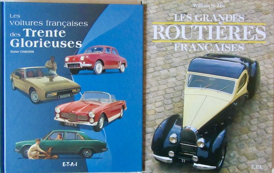 Couverture de LES VOITURES FRANCAISES DES TRENTES GLORIEUSES _ GRANDES ROUTIERES FRANCAISES