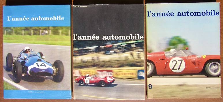Couverture de L'ANNEE AUTOMOBILE N°7 1959 N°8 1960 N°9 1961