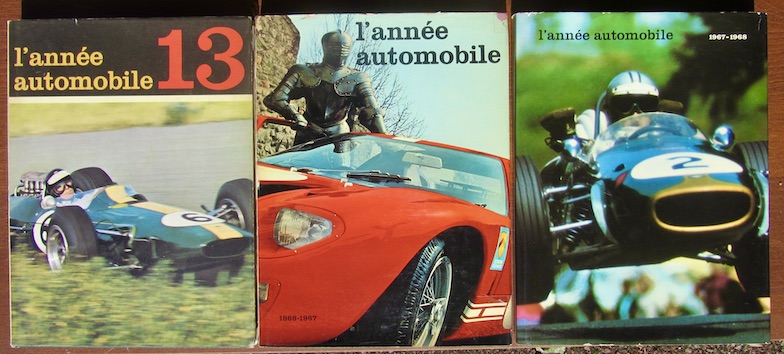 Couverture de L'ANNEE AUTOMOBILE N°13 1965 N°14 1966 N°15 1967