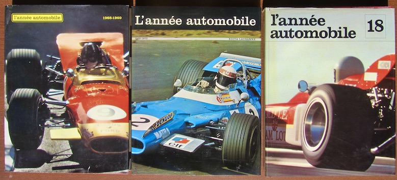 Couverture de L'ANNEE AUTOMOBILE N°16 1968 N°17 1969 N°18 1970
