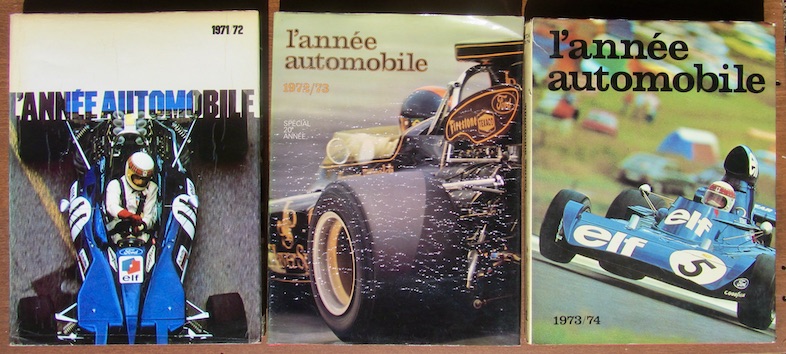 Couverture de L'ANNEE AUTOMOBILE N°19 1971 N°20 1972 N°21 1973