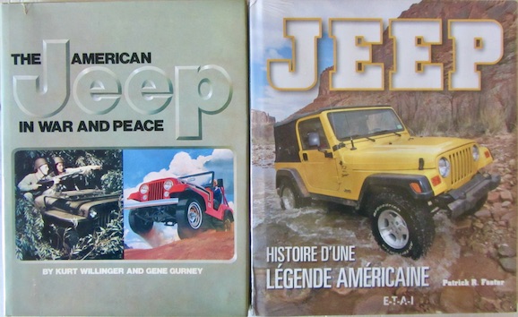 Couverture de JEEP HISTOIRE D'UNE LEGENDE AMERICAINE DE P.FOSTER CHEZ ETAI _ THE AMERICAN JEEP IN WAR AND PEACE