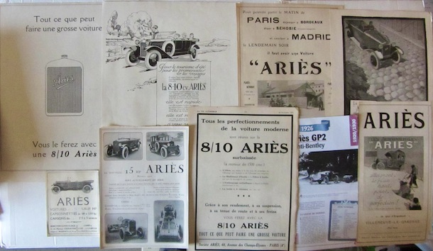 Couverture de ARIES DOCUMENTS