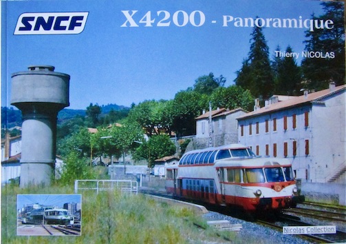 Couverture de LOCOMOTIVE PANORAMIQIE X4200 SNCF T.NICOLAS