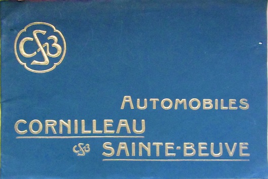 Couverture de CORNILLEAU DE SAINTE BEUVE CATALOGUE