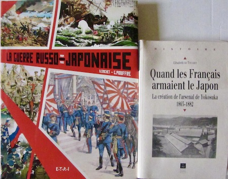 Couverture de 1865-1882 QUAND LES FRANCAIS ARMAIENT LE JAPON LA CREATION DE L'ARSENAL DE YOKOSUKA _ LA GUERRE RUSSO JAPONAISE 1904 1905