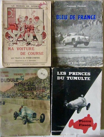 Couverture de BLEU DE FRANCE LES PRINCES DU TUMULTE MA VOITURE DE COURSE PAWLOWSKI DUDULE NENESSE ET LARIPETTE