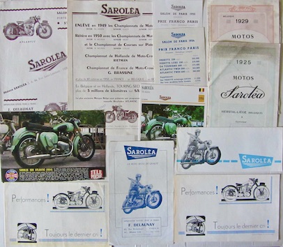Couverture de SAROLEA MOTOS