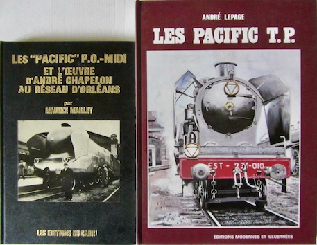 Couverture de LES LOCOMOTIVES PACIFIC TP _ LES PACIFIC PO MIDI ET L'OEUVRE D'ANDRE CHAPELON AU RESEAU D'ORLEANS