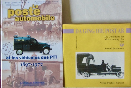 Couverture de LA POSTE AUTOMOBILE ET PTT 1897 1970 _ DA GING DIE POST AB