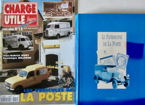 Couverture de LE PATRIMOINE DE LA POSTE _ LES VEHICULES HS DE CHERGE UTILE