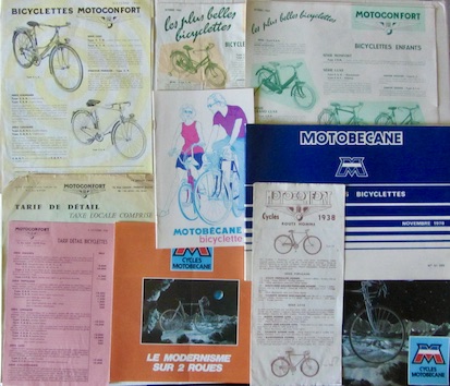 Couverture de CYCLE MOTOBECANE MOTOCONFORT