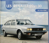 Couverture de LA RENAULT 20 ET 30 DE MON PERE DE JL.ARMAGNACQ  CHEZ ETAI