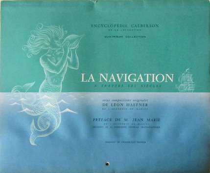 Couverture de LA NAVIGATION A TRAVERS LES SIECLES 16 ESTAMPES DE GUY SABRAN