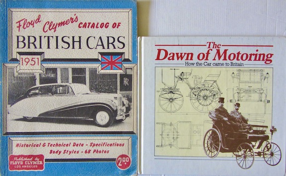 Couverture de FLOYD CLYMER'S CATALOG OF BRITISH CARS 1951 _ THE DAWN OF MOTORING HOW THE CAR CAME TO BRITAIN