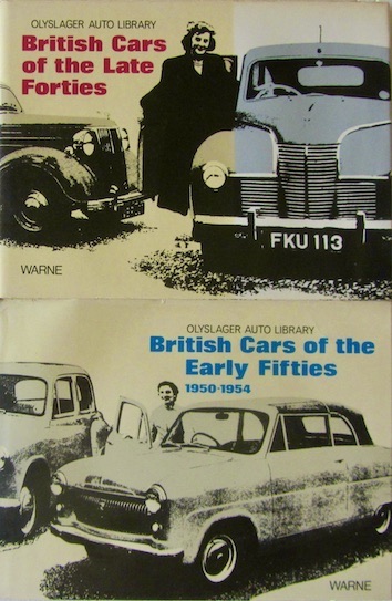 Couverture de BRITISH CARS OF THE EARLY FIFTIES - 1950-1954 THE LATE FIFTIES 1955 1959