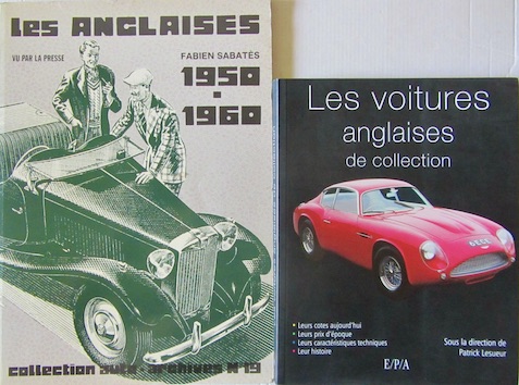 Couverture de LES ANGLAISES VU PAR LA PRESSE - 1950-1960  AUTO-ARCHIVE _ LES VOITURES ANGLAISES DE COLLECTION